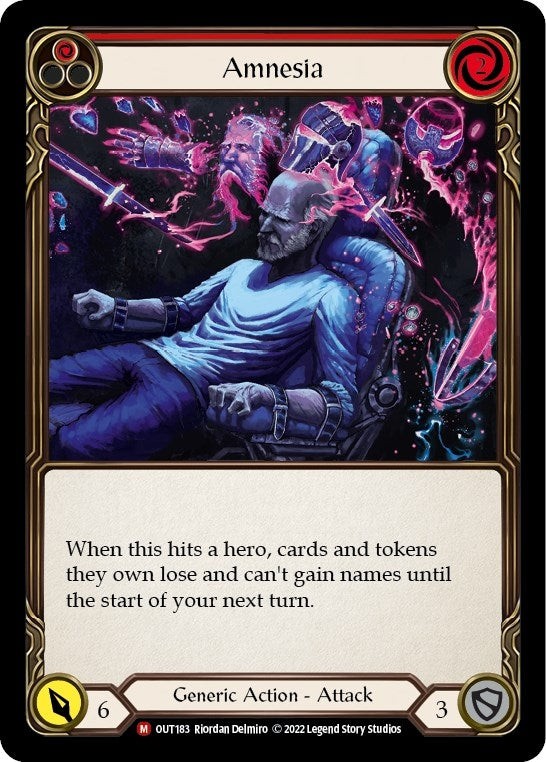 Amnesia (183) [OUT] - Flesh and Blood TCG Single