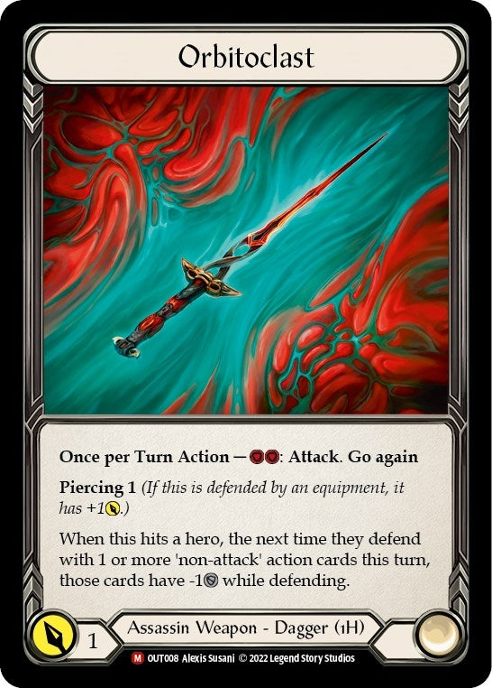 Orbitoclast (OUT008) (8) [OUT] - Flesh and Blood TCG Single