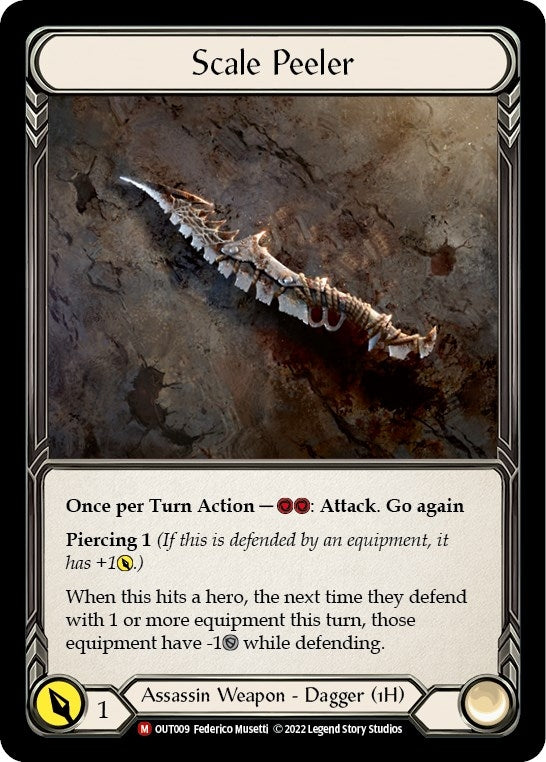 Scale Peeler (9) [OUT] - Flesh and Blood TCG Single