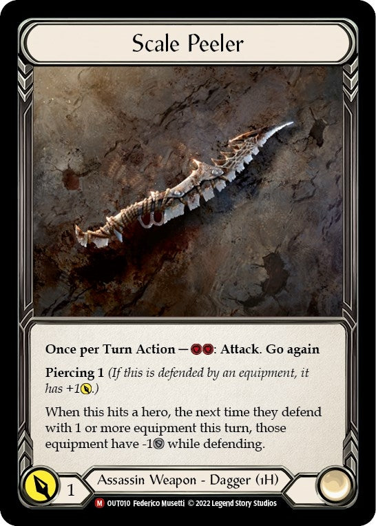Scale Peeler (OUT010) (10) [OUT] - Flesh and Blood TCG Single