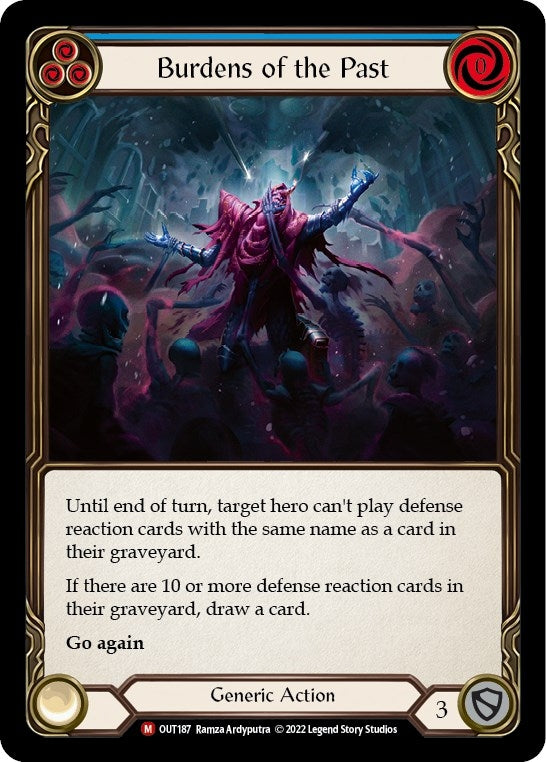 Burdens of the Past (187) [OUT] - Flesh and Blood TCG Single
