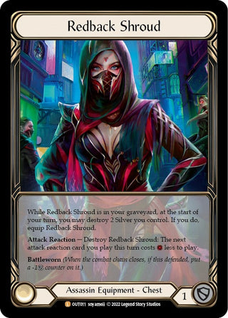 Redback Shroud (Extended Art) (11) [OUT] - Flesh and Blood TCG Single