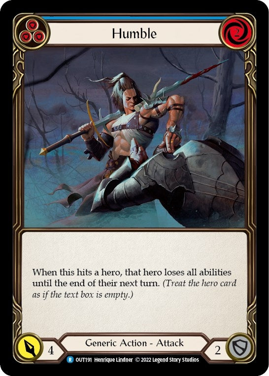 Humble (Blue) (191) [OUT] - Flesh and Blood TCG Single