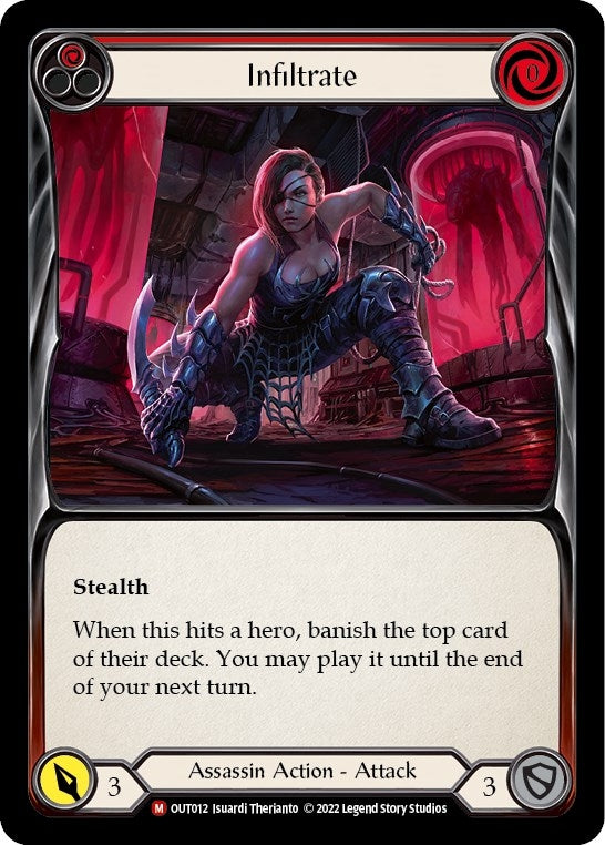 Infiltrate (12) [OUT] - Flesh and Blood TCG Single