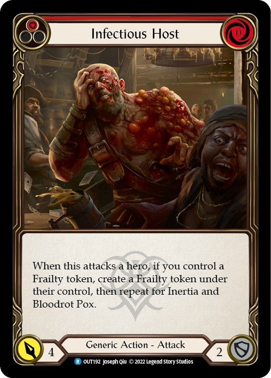 Infectious Host (Red) (192) [OUT] - Flesh and Blood TCG Single