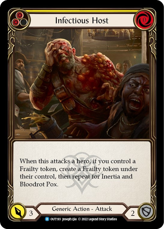 Infectious Host (Yellow) (193) [OUT] - Flesh and Blood TCG Single