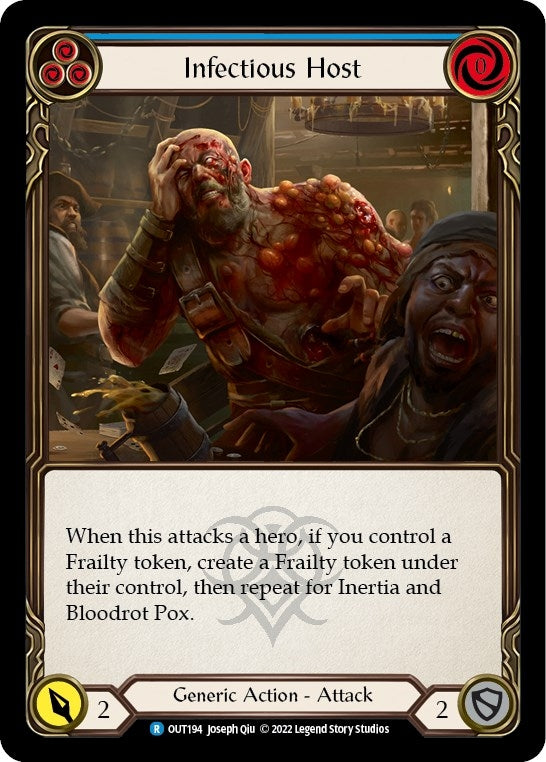 Infectious Host (Blue) (194) [OUT] - Flesh and Blood TCG Single
