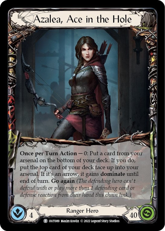 Azalea Ace in the Hole (0) [OUT] - Flesh and Blood TCG Single