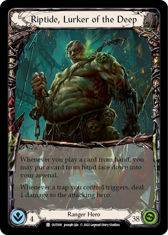 Riptide Lurker of the Deep (0) [OUT] - Flesh and Blood TCG Single