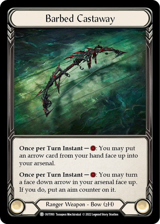 Barbed Castaway (0) [OUT] - Flesh and Blood TCG Single