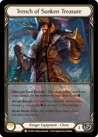 Trench of Sunken Treasure (Extended Art) (94) [OUT] - Flesh and Blood TCG Single
