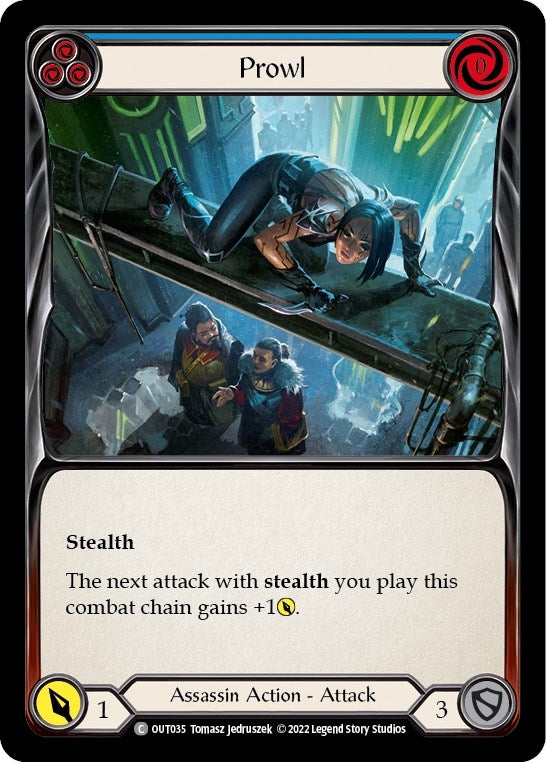 Prowl (Blue) (35) [OUT] - Flesh and Blood TCG Single