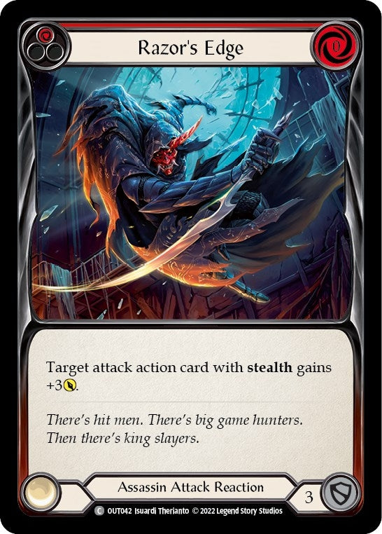 Razor’s Edge (Red) (42) [OUT] - Flesh and Blood TCG Single