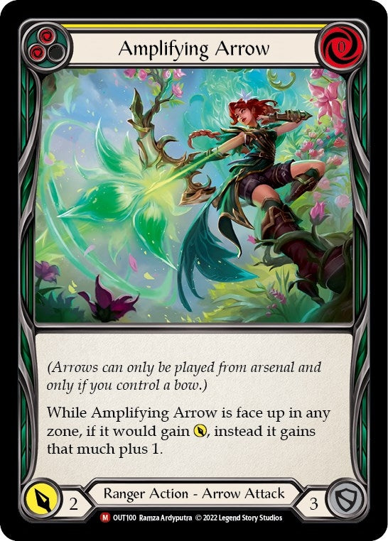 Amplifying Arrow (100) [OUT] - Flesh and Blood TCG Single