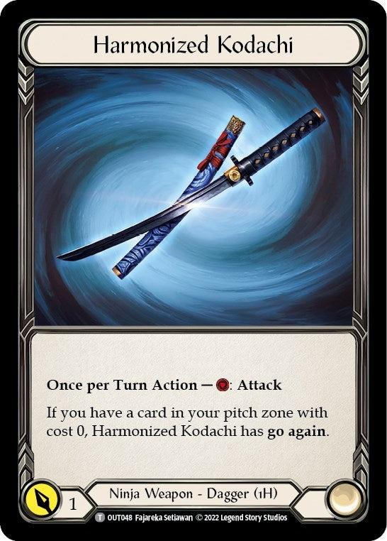 Harmonized Kodachi (0) [OUT] - Flesh and Blood TCG Single