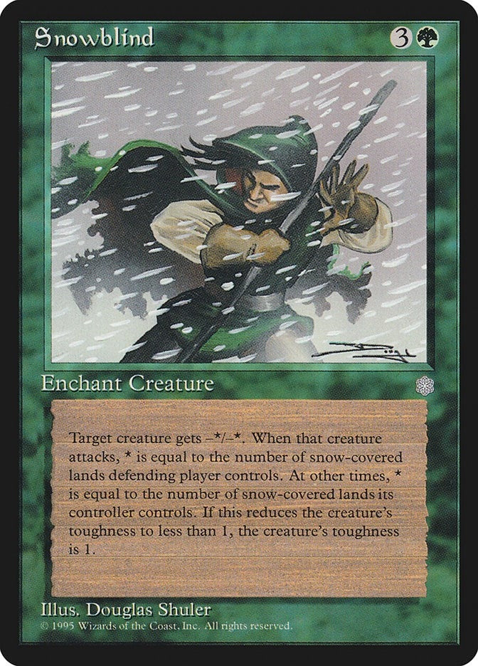 Snowblind [ICE] - MTG Single