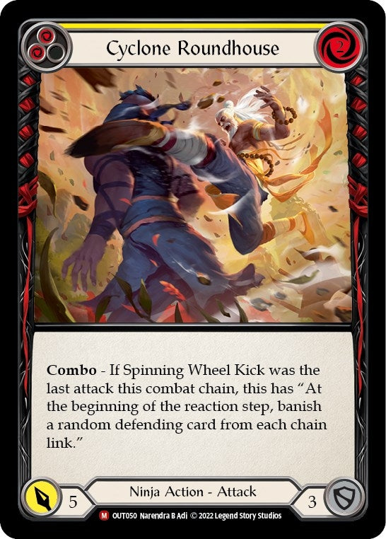 Cyclone Roundhouse (50) [OUT] - Flesh and Blood TCG Single