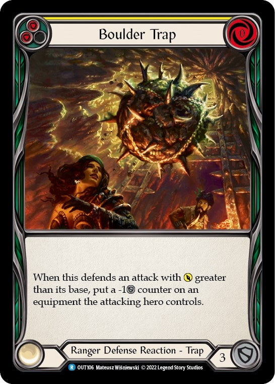 Boulder Trap (Yellow) (106) [OUT] - Flesh and Blood TCG Single