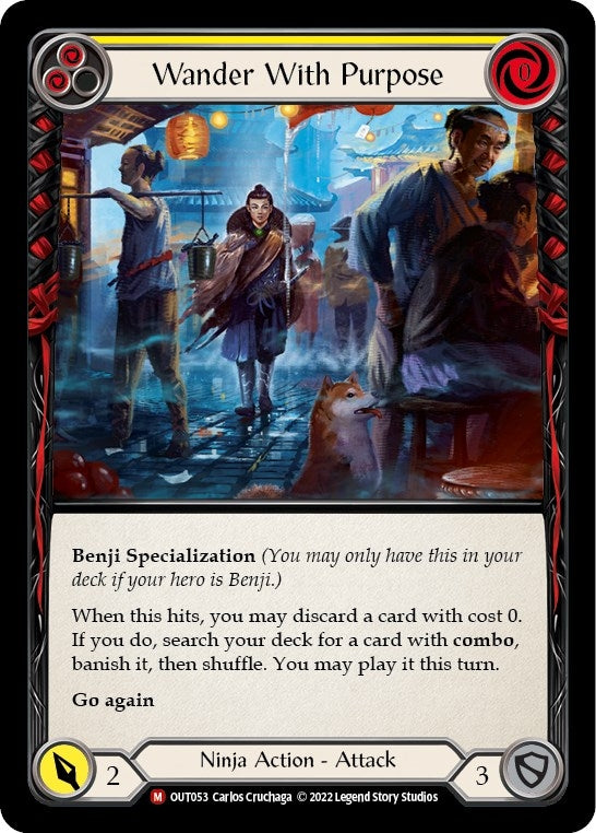 Wander With Purpose (53) [OUT] - Flesh and Blood TCG Single