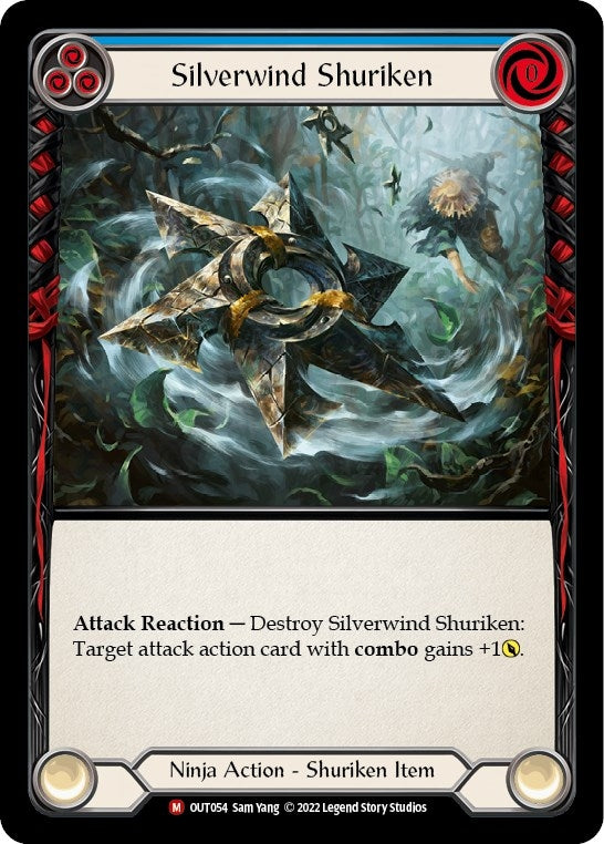 Silverwind Shuriken (54) [OUT] - Flesh and Blood TCG Single