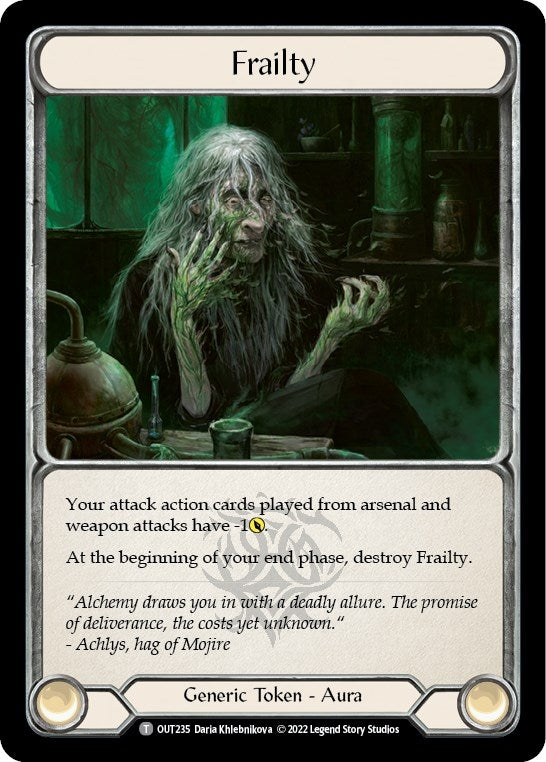 Frailty (0) [OUT] - Flesh and Blood TCG Single