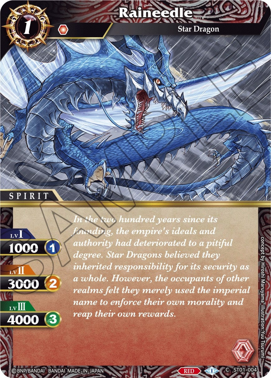 Raineedle (1004) [ST01] - Battle Spirits Saga Single