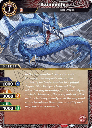 Raineedle (1004) [ST01] - Battle Spirits Saga Single