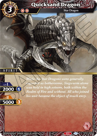 Quicksand Dragon (1005) [ST01] - Battle Spirits Saga Single