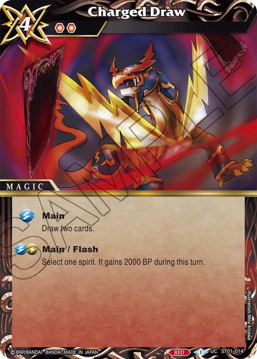 Charged Draw (1014) [ST01] - Battle Spirits Saga Single