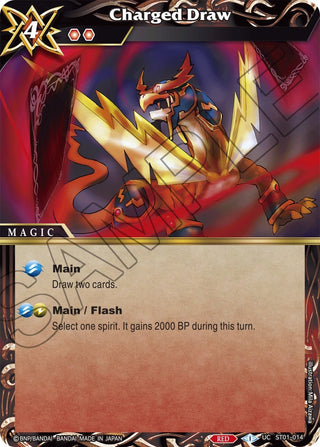 Charged Draw (1014) [ST01] - Battle Spirits Saga Single