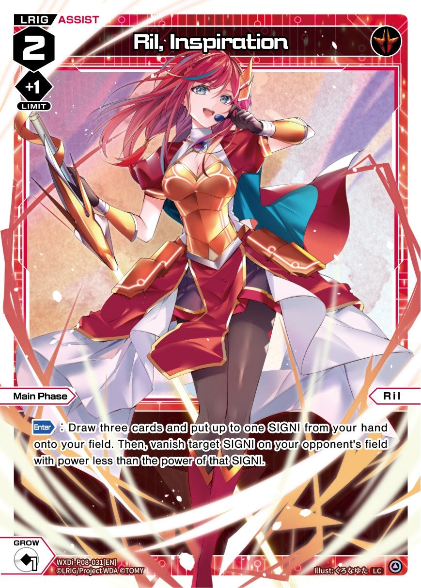 Ril Inspiration (8031) [WXDi-P08] - WIXOSS Single