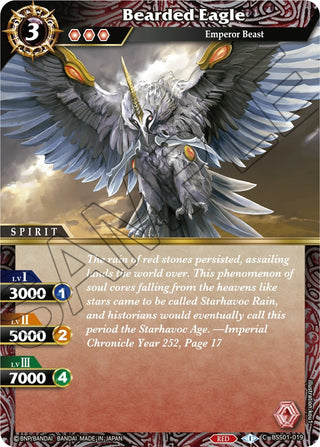 Bearded Eagle (1019) [BSS01] - Battle Spirits Saga Single