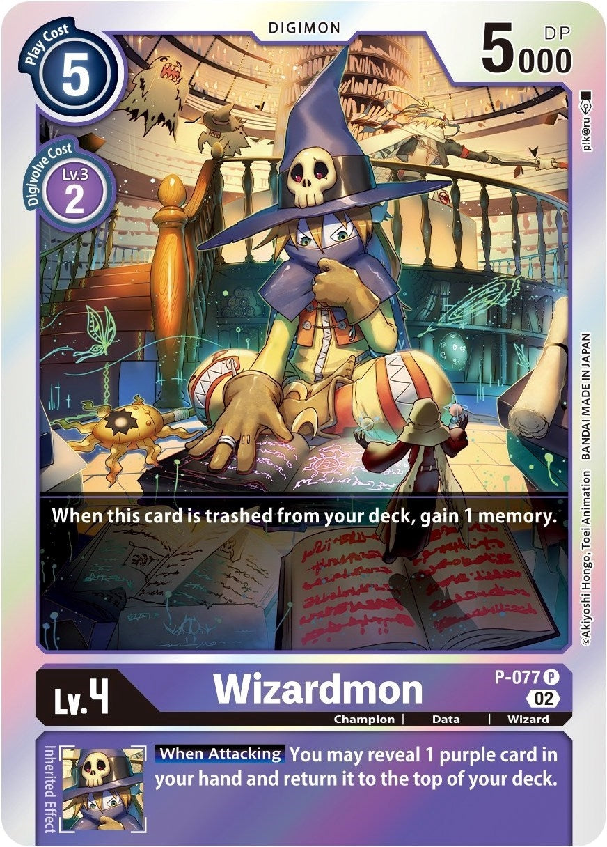 Wizardmon (Alternate Art) (77) [ST-14] - Digimon Card Game Single