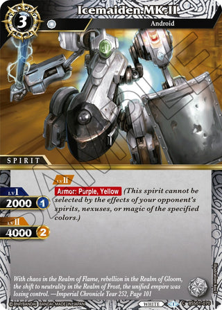 Icemaiden MK-II (1070) [BSS01] - Battle Spirits Saga Single