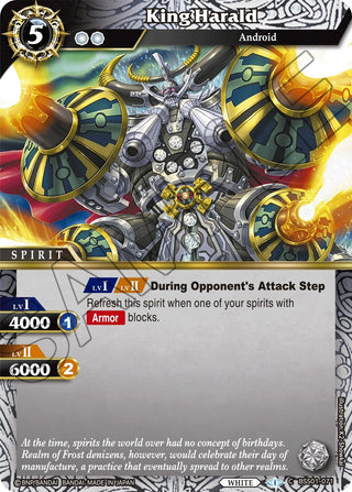 King Harald (1071) [BSS01] - Battle Spirits Saga Single