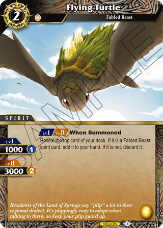 Flying Turtle (1087) [BSS01] - Battle Spirits Saga Single