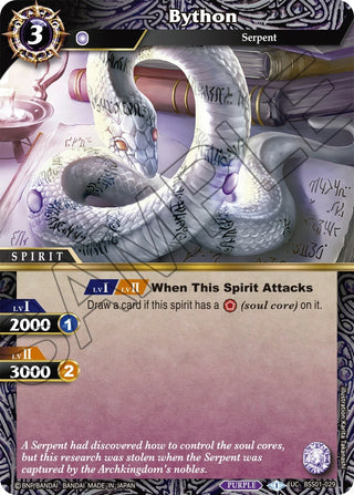 Bython (1029) [BSS01] - Battle Spirits Saga Single