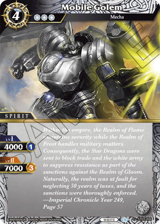 Mobile Golem (3006) [ST03] - Battle Spirits Saga Single
