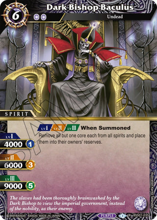 Dark Bishop Baculus (1035) [BSS01] - Battle Spirits Saga Single