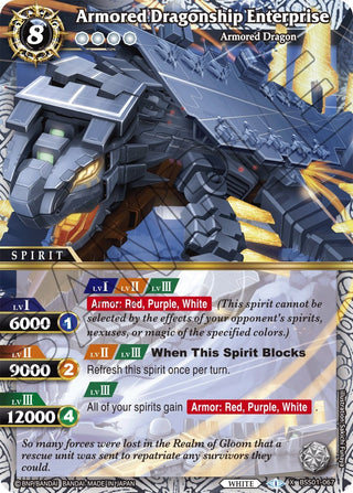 Armored Dragonship Enterprise (1067) [BSS01] - Battle Spirits Saga Single