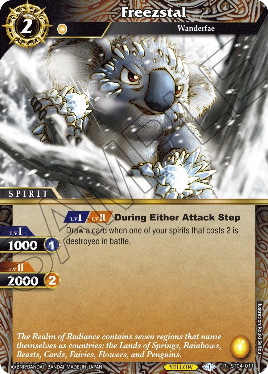 Freezstal (4011) [ST04] - Battle Spirits Saga Single