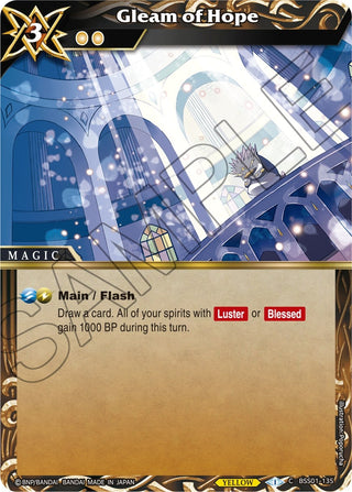 Gleam of Hope (1135) [BSS01] - Battle Spirits Saga Single