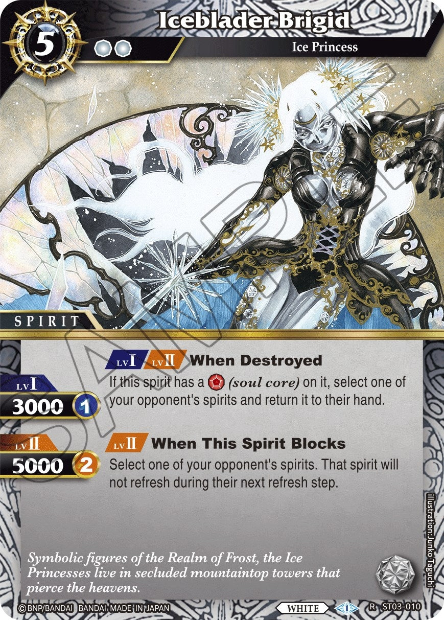 Iceblader Brigid (3010) [ST03] - Battle Spirits Saga Single