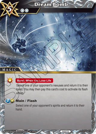 Dream Bomb (3015) [ST03] - Battle Spirits Saga Single