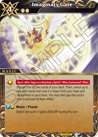 Imaginary Gate (4014) [ST04] - Battle Spirits Saga Single