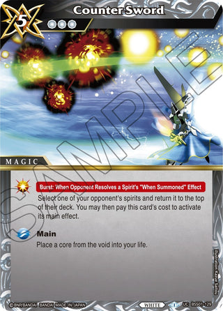Counter Sword (1129) [BSS01] - Battle Spirits Saga Single