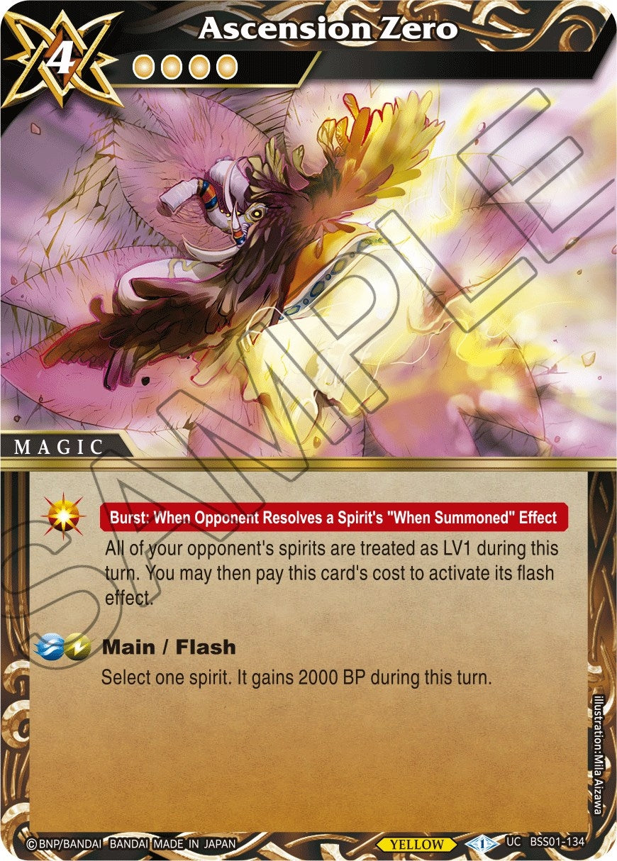 Ascension Zero (1134) [BSS01] - Battle Spirits Saga Single
