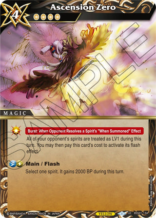 Ascension Zero (1134) [BSS01] - Battle Spirits Saga Single