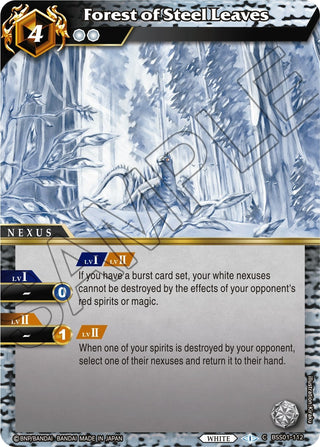 Forest of Steel Leaves (1112) [BSS01] - Battle Spirits Saga Single