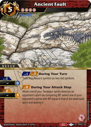 Ancient Fault (1102) [BSS01] - Battle Spirits Saga Single